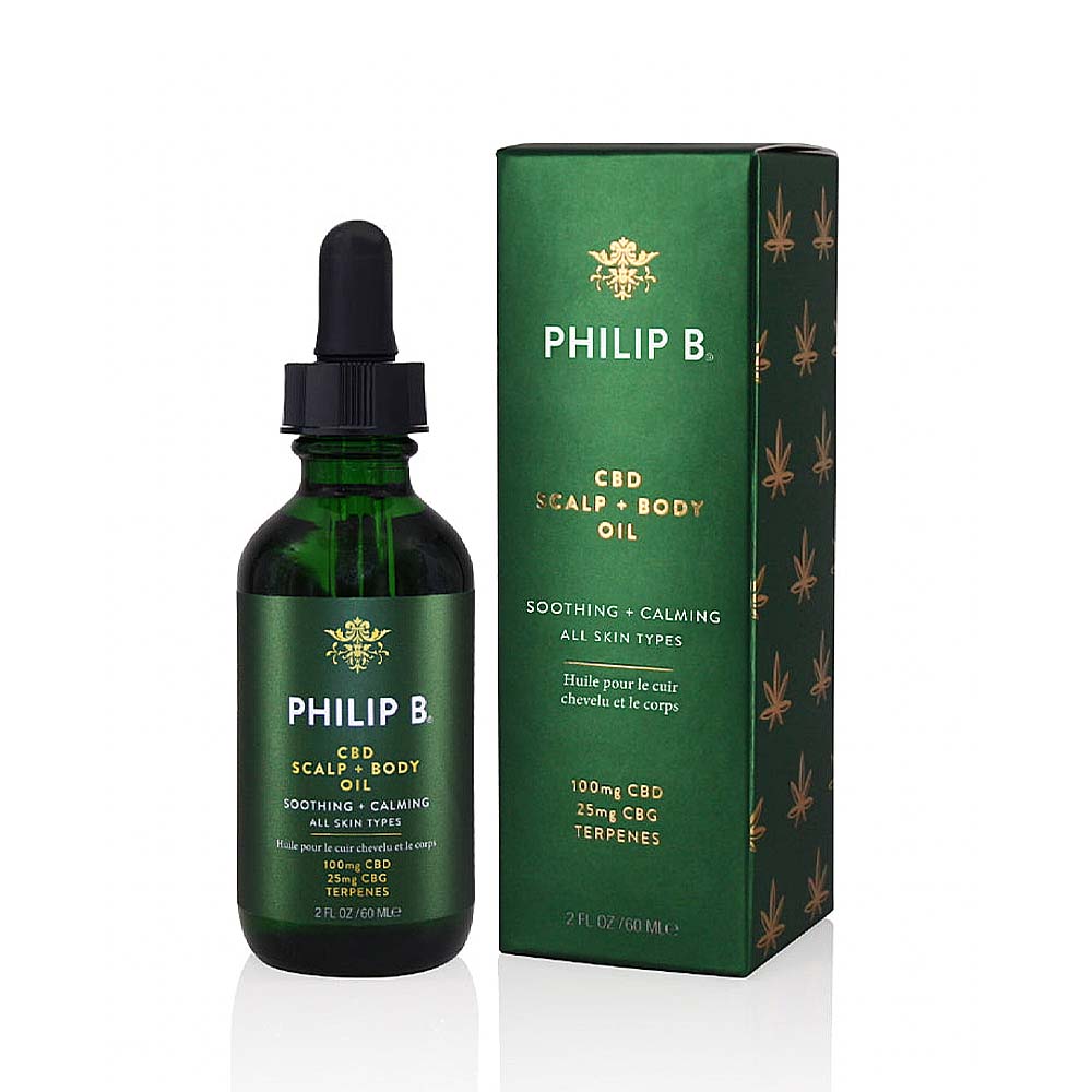 PHILIP B - CBD SCALP + BODY OIL - beautygallery. Dk