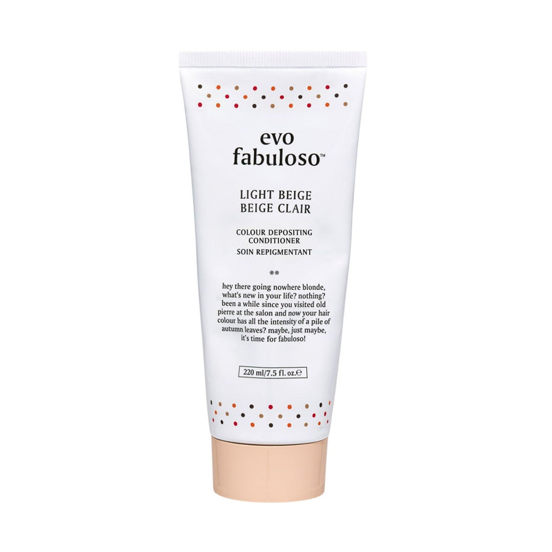 evo fabuloso Light Beige Colour Depositing Conditioner