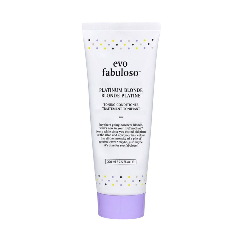 evo fabuloso Platinum Blonde Toning Conditioner