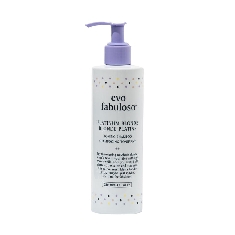 evo fabuloso Platinum Blonde Toning Shampoo