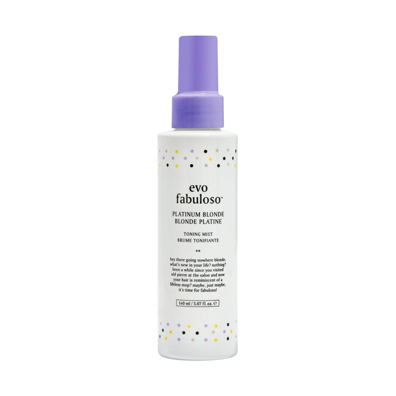 evo fabuloso Platinum Blonde Toning Mist